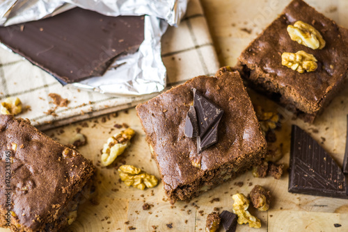 Chocolate Walnut Pie