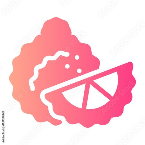 kaffir lime gradient icon