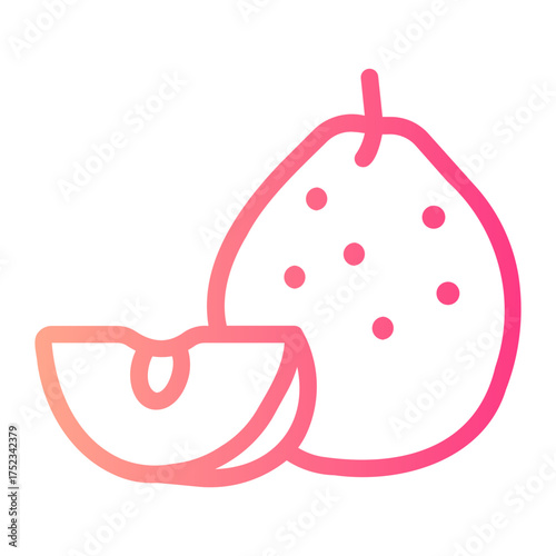 pear gradient icon