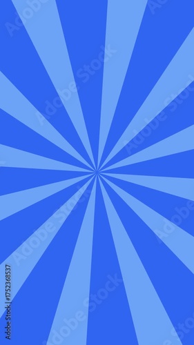 Blue rays background animation looping 