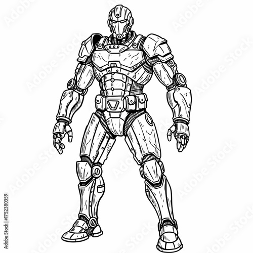 Full Body Armored Robot
