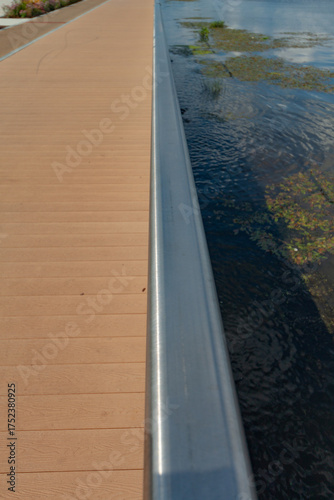 aerial view of the river