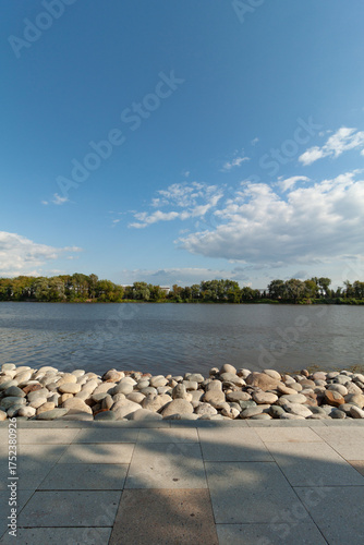 view of the sea from the pier