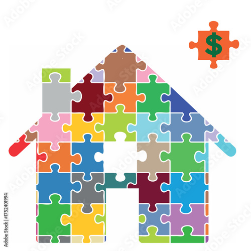 House prices created with puzzles