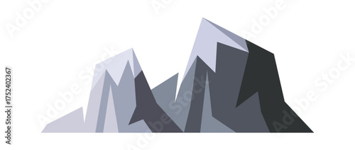 Sheer cliffs with steep rock