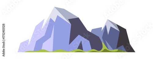 Rocky summits mountain natural landscape