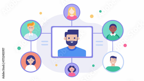 A personalized event dashboard that showcases attendee profiles allowing avatars to connect based on shared interests and schedule oneonone video meetings.