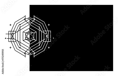 Cognitive Dissonance Geometric Vector - Abstract Design