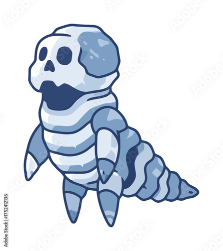 Nostalgia Fossil - Minimalist Vector Design
