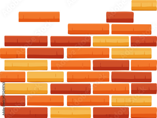 red brick wall background