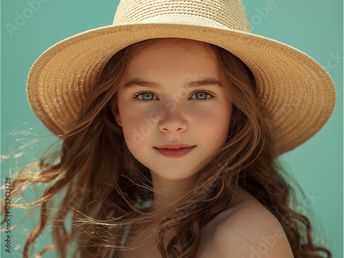 girl in hat