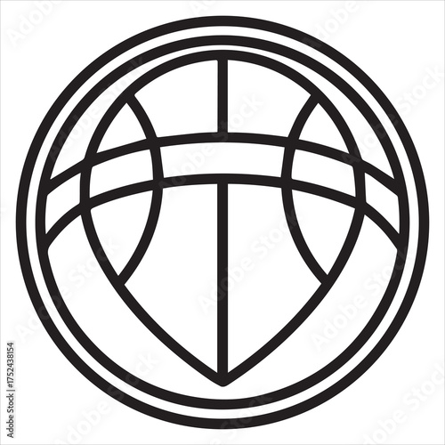 basketball logo vector