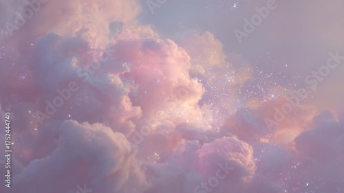 pink sky and clouds