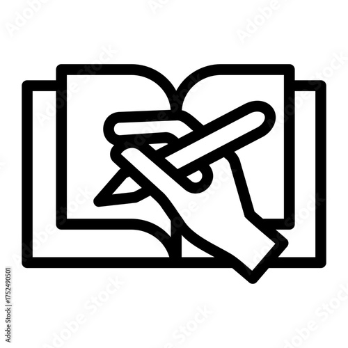 bookkeeping Line Icon