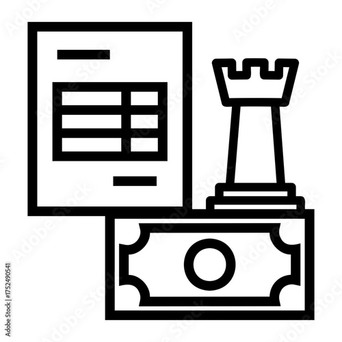 bookkeeping Line Icon