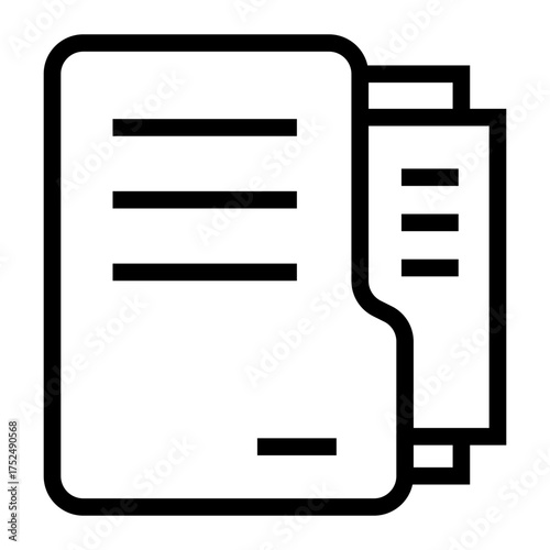 bookkeeping Line Icon