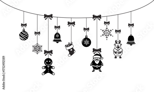 chandelier vector illustration