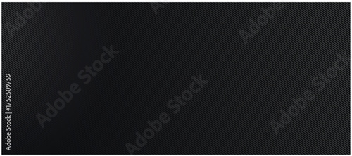 Elegant black background with diagonal lines. Modern dark striped pattern or carbon fiber texture for luxury and corporate design.