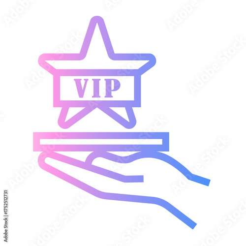 exclusive Line Gradient Icon