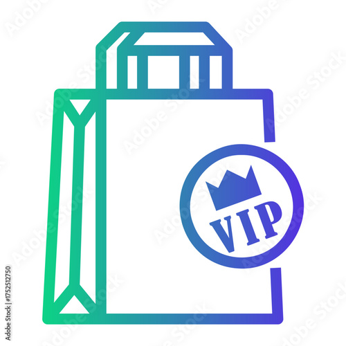 exclusive Line Gradient Icon
