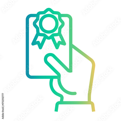 exclusive Line Gradient Icon