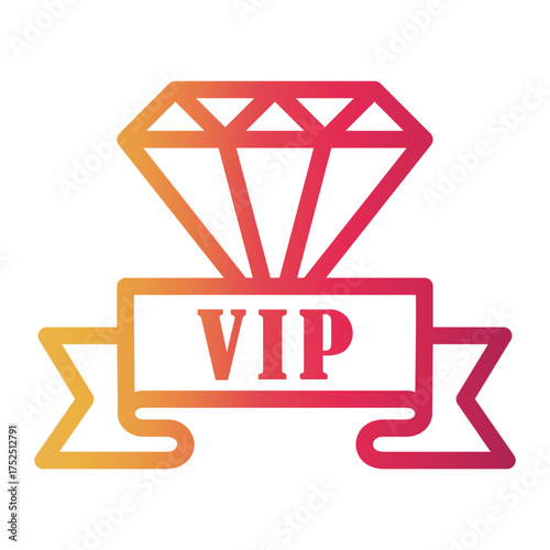 exclusive Line Gradient Icon