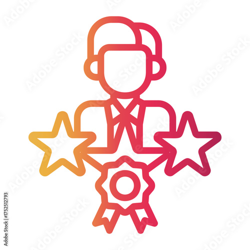 exclusive Line Gradient Icon