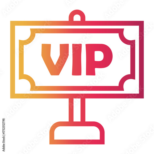 exclusive Line Gradient Icon