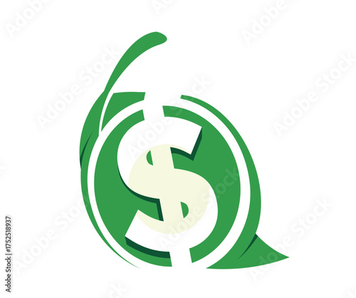 Money Recycle Green Eco Symbol