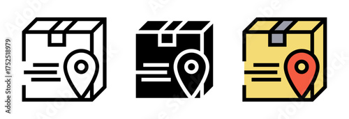 Conjunto de iconos de entrega rápida. Envío veloz, mensajería, transporte y logística eficiente. Ilustración vectorial