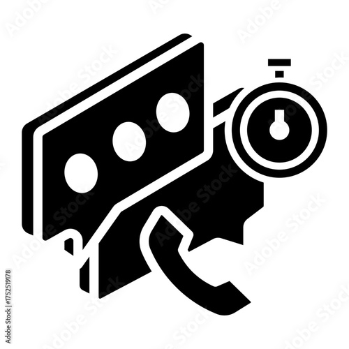 fast servive Solid icon
