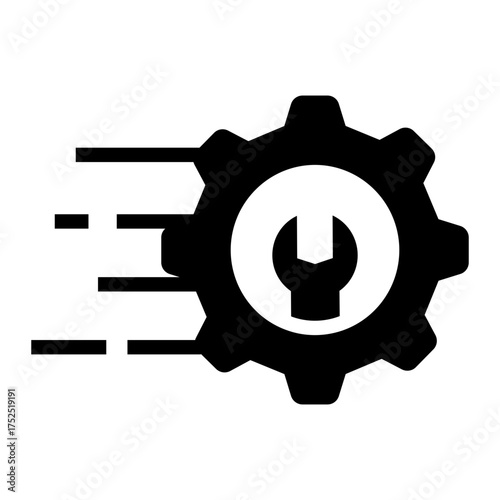 fast servive Solid icon