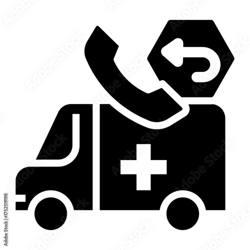 fast servive Solid icon