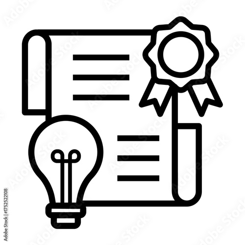 patent Line Icon