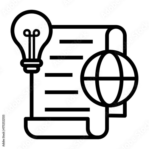 patent Line Icon
