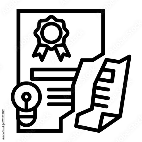patent Line Icon