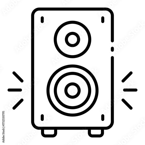 speaker icon used for sound output device setup