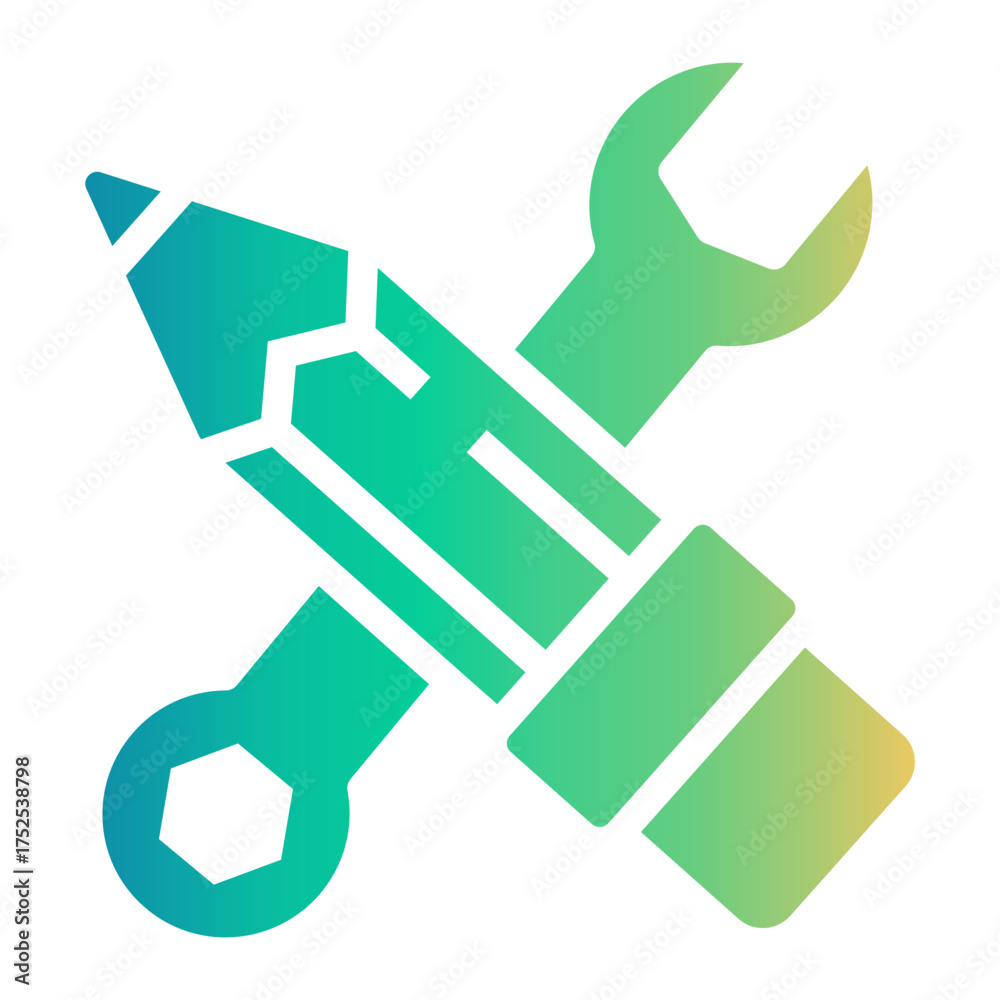 Fototapeta premium skill Gradient icon