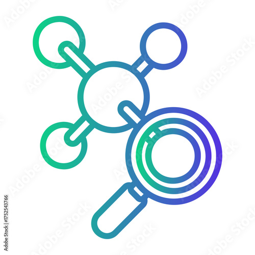 symbol Line Gradient Icon