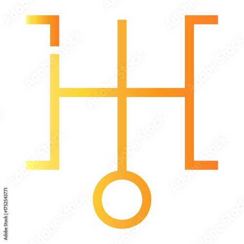 symbol Line Gradient Icon