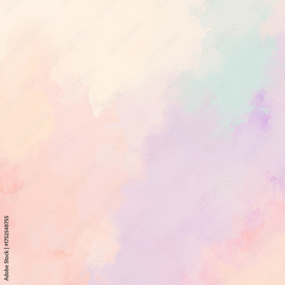 Obraz premium Pink Purple Orange Rainbow watercolor abstract background. Watercolor pink background. Abstract pink texture, Colorful watercolor design background texture. Generative AI