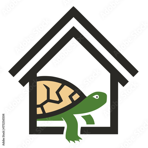 green house with a turtle
