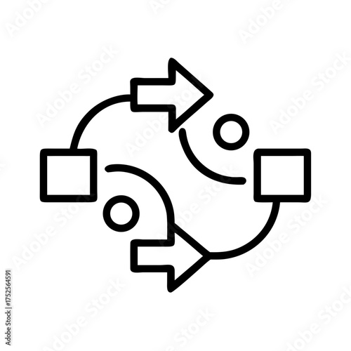 Workflow process diagram