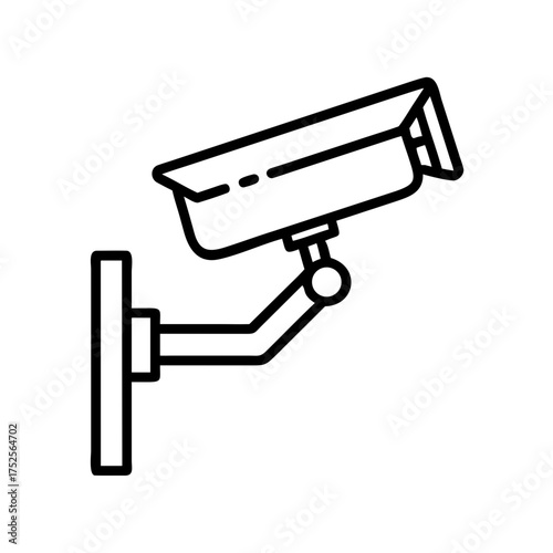 Security camera for surveillance and monitoring