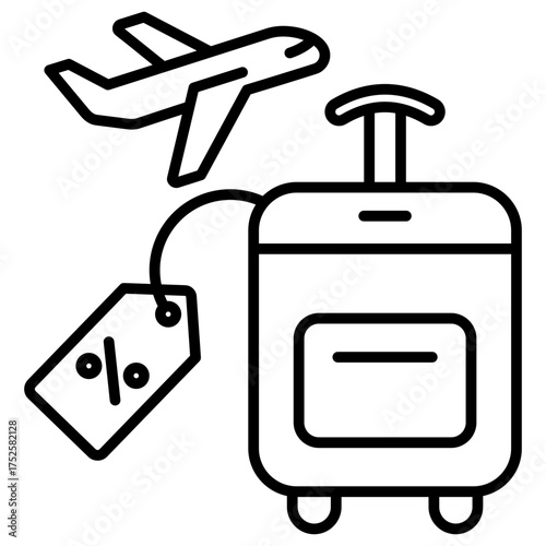 Discount Outline Icon