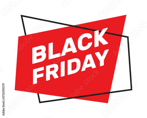 black friday , season discount price tag, vector social media marketing advertising poster template