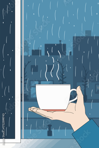 Rainy Day Coffee Break