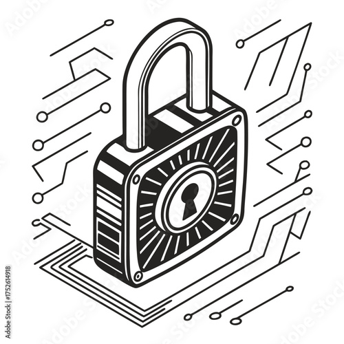 lock and password