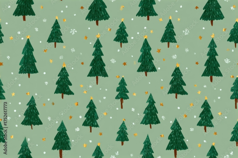 Obraz premium christmas trees background