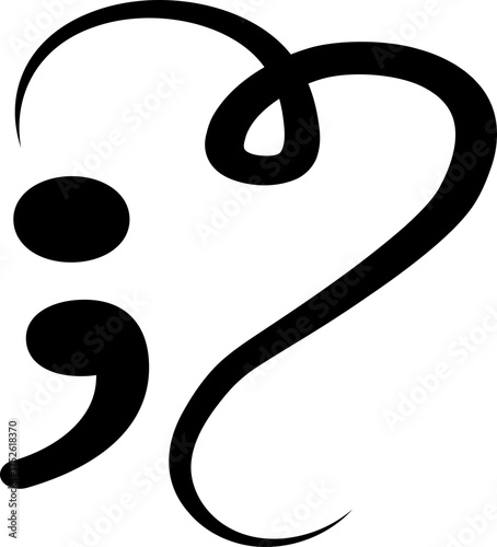 Semicolon Tattoo